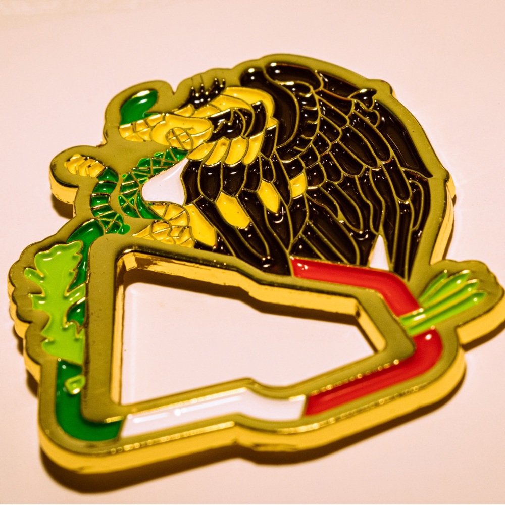 Mexican Flag Hat Pin